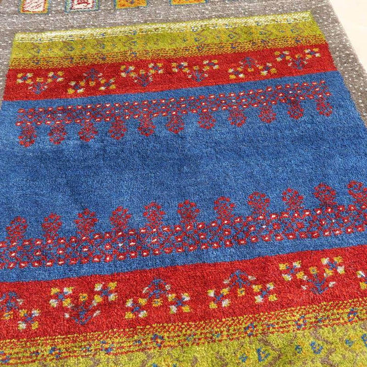 【オーダーメイド受付中】イラン　シラーズ産　ギャッベ 　（bs-10716）