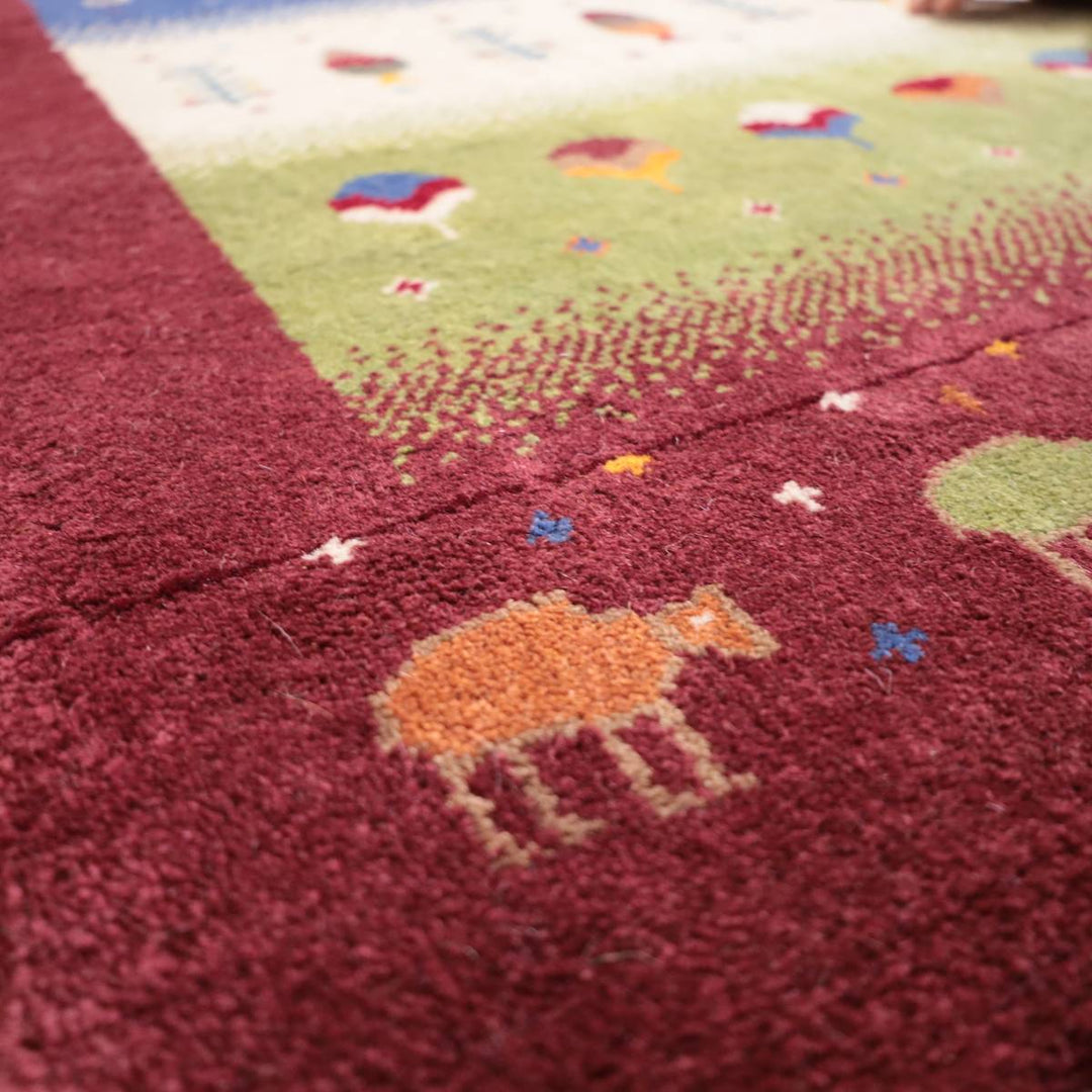 【オーダーメイド受付中】イラン　シラーズ産　ギャッベ 　（bs-11272）