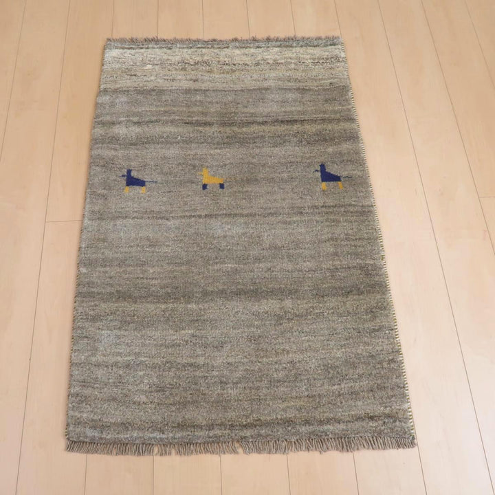 【オーダーメイド受付中】イラン　シラーズ産　ギャッベ 　（bs-11377）