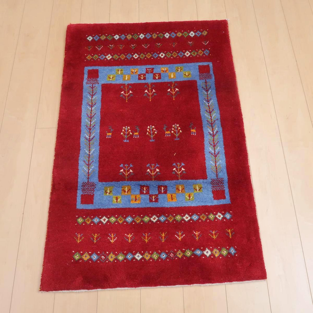 【オーダーメイド受付中】イラン　シラーズ産　ギャッベ 　（bs-11378）