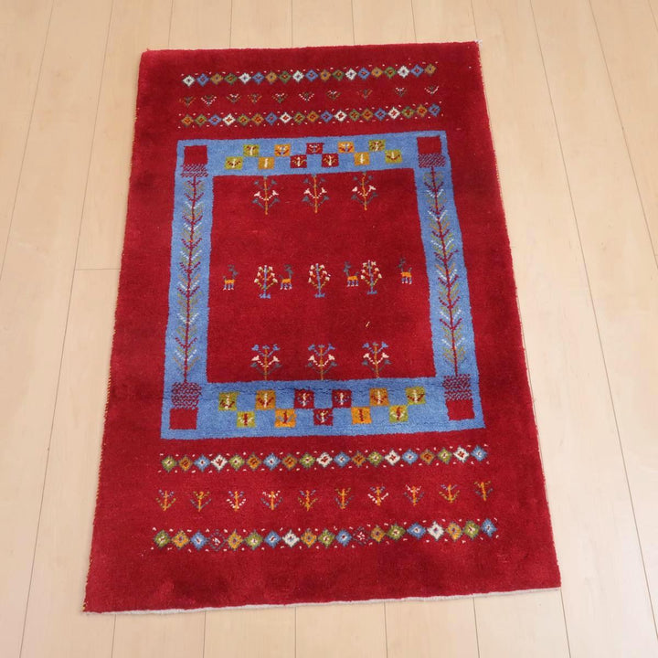 【オーダーメイド受付中】イラン　シラーズ産　ギャッベ 　（bs-11378）