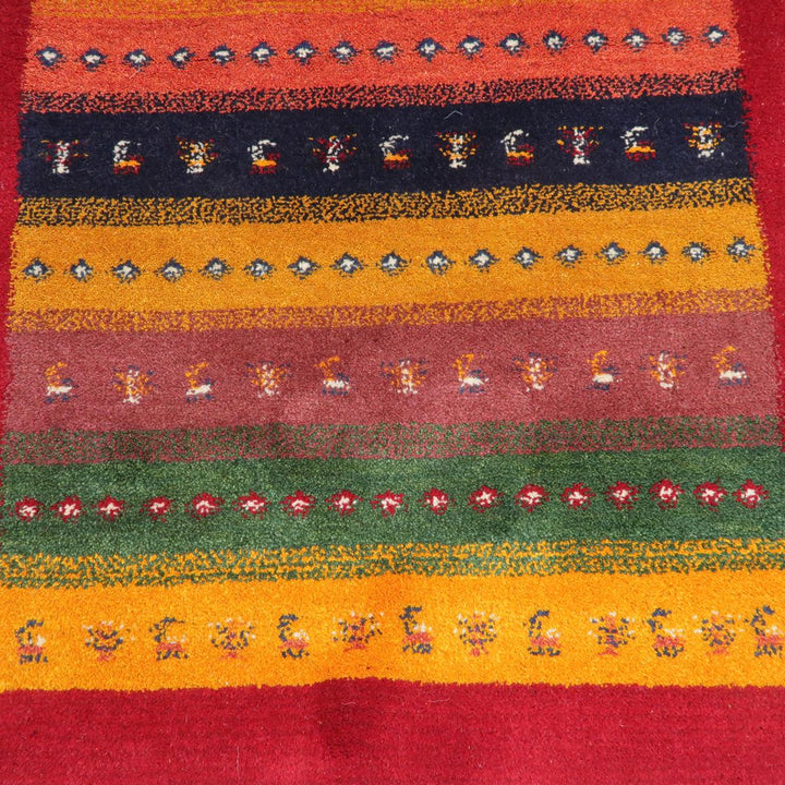 ギャッベ／ラティーフ　126×81cm（BS-11379）
