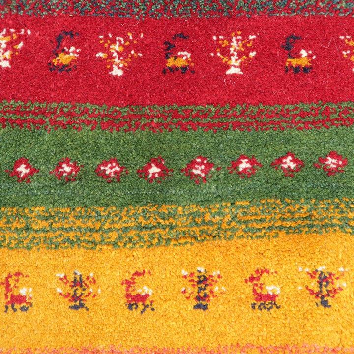 ギャッベ／ラティーフ　126×81cm（BS-11379）