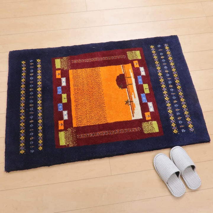 【オーダーメイド受付中】イラン　シラーズ産　ギャッベ 　（bs-11381）