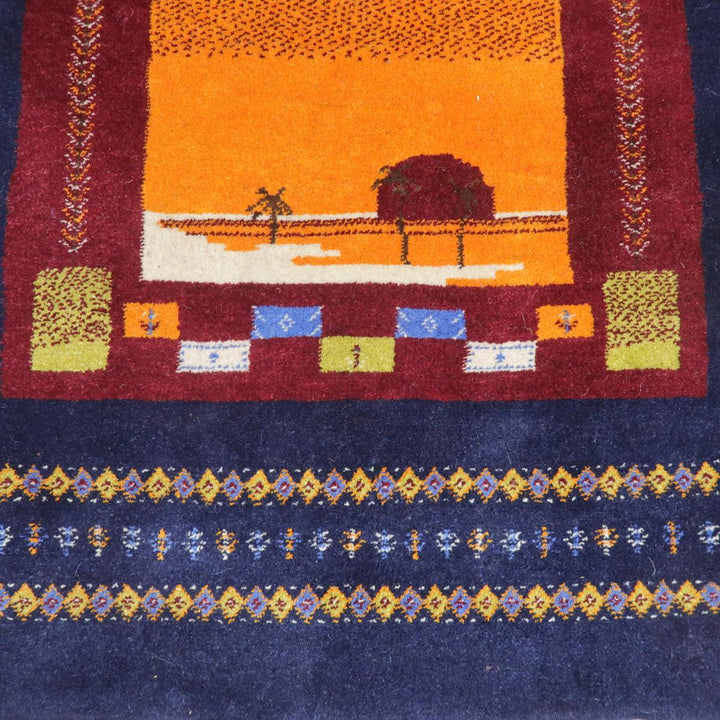 【オーダーメイド受付中】イラン　シラーズ産　ギャッベ 　（bs-11381）