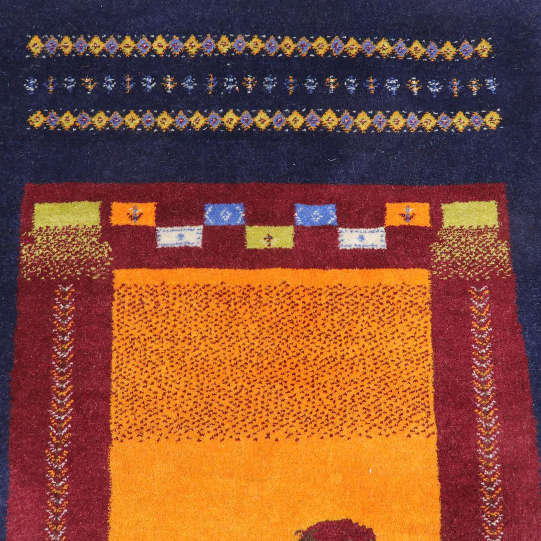 【オーダーメイド受付中】イラン　シラーズ産　ギャッベ 　（bs-11381）