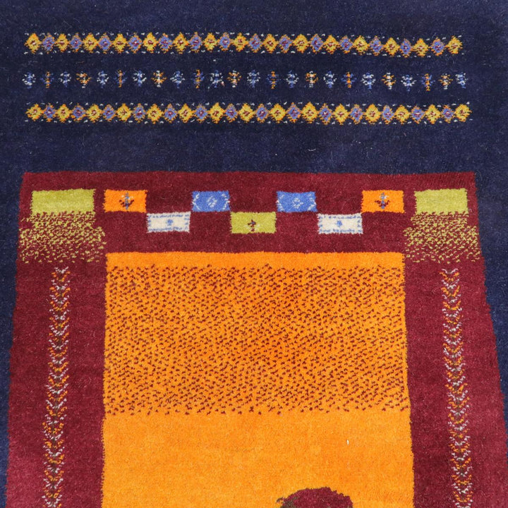 【オーダーメイド受付中】イラン　シラーズ産　ギャッベ 　（bs-11381）