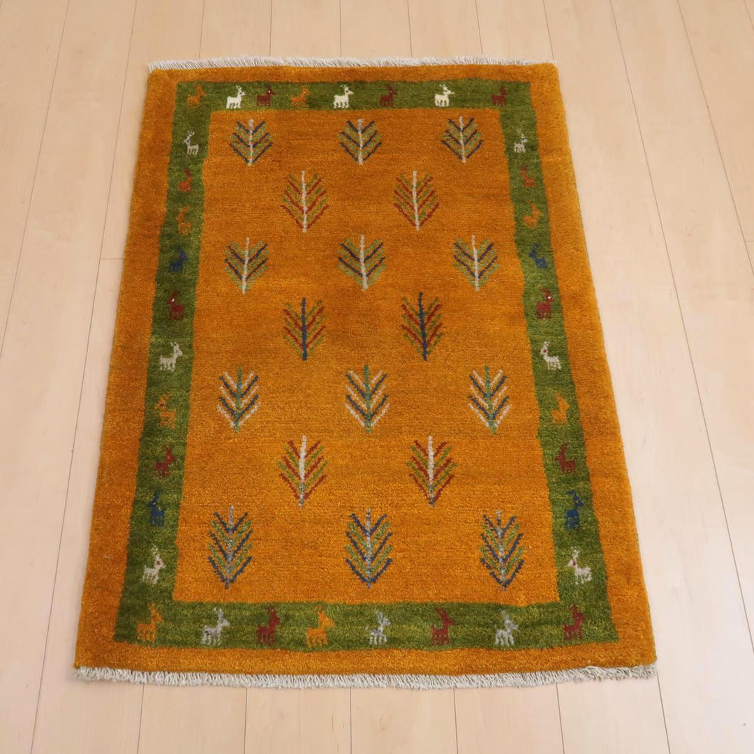 【オーダーメイド受付中】イラン　シラーズ産　ギャッベ 　（bs-11385）