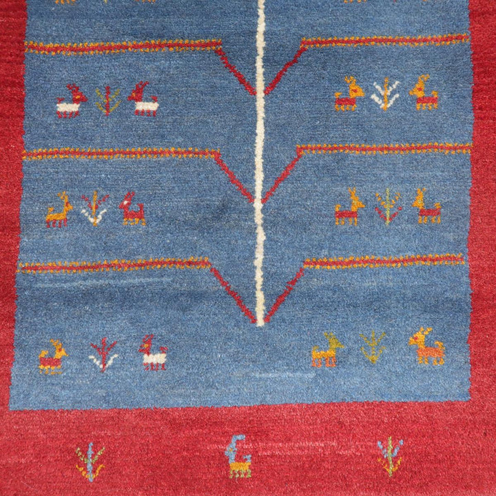 【オーダーメイド受付中】イラン　シラーズ産　ギャッベ 　（bs-11389）