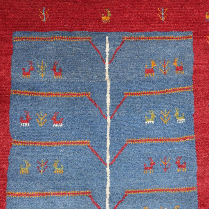 【オーダーメイド受付中】イラン　シラーズ産　ギャッベ 　（bs-11389）