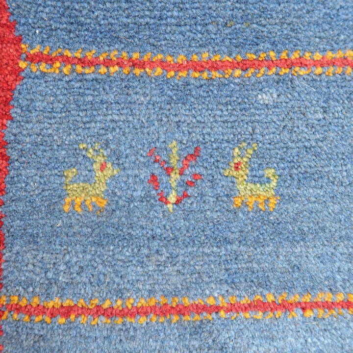 【オーダーメイド受付中】イラン　シラーズ産　ギャッベ 　（bs-11389）