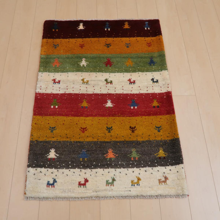 【オーダーメイド受付中】イラン　シラーズ産　ギャッベ 　（bs-11394）