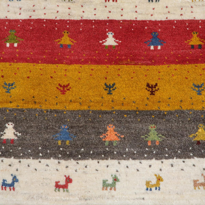 【オーダーメイド受付中】イラン　シラーズ産　ギャッベ 　（bs-11394）