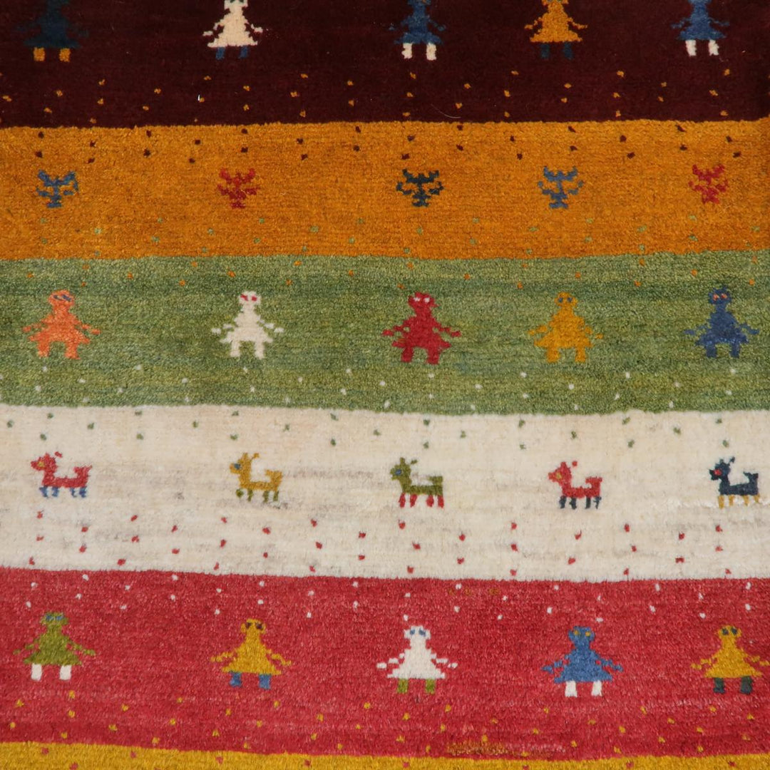 【オーダーメイド受付中】イラン　シラーズ産　ギャッベ 　（bs-11394）