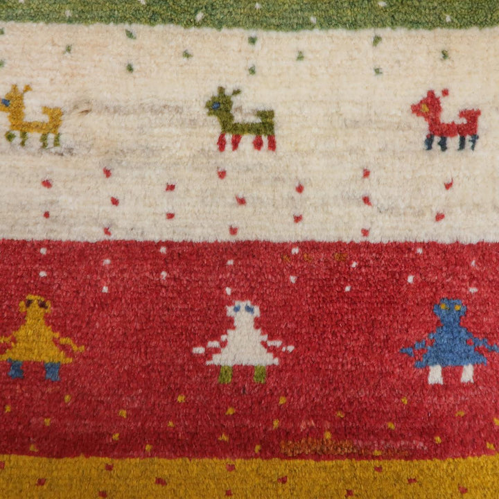 【オーダーメイド受付中】イラン　シラーズ産　ギャッベ 　（bs-11394）