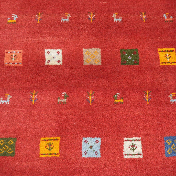 【オーダーメイド受付中】イラン　シラーズ産　ギャッベ 　（bs-11401）