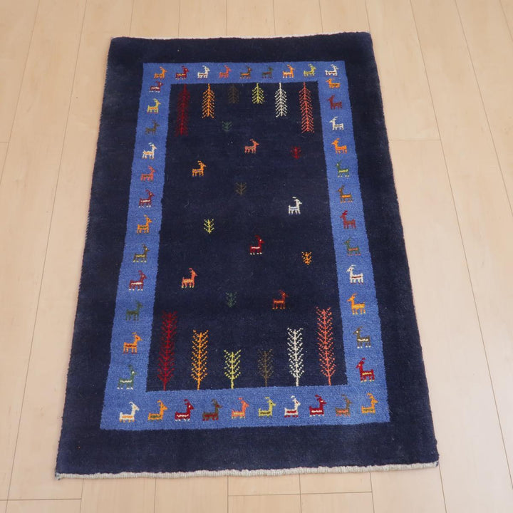 【オーダーメイド受付中】イラン　シラーズ産　ギャッベ 　（bs-11402）