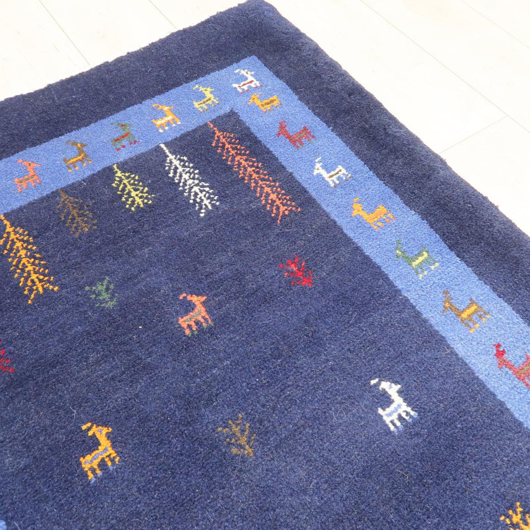 【オーダーメイド受付中】イラン　シラーズ産　ギャッベ 　（bs-11402）