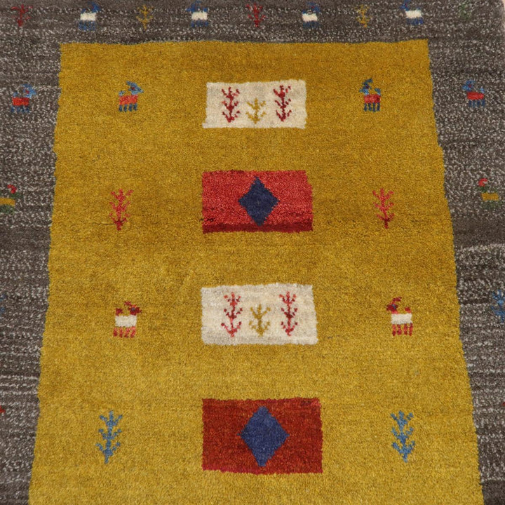 【オーダーメイド受付中】イラン　シラーズ産　ギャッベ 　（bs-11404）