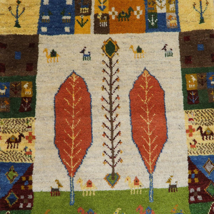 【オーダーメイド受付中】イラン　シラーズ産　ギャッベ 　（bs-11406）