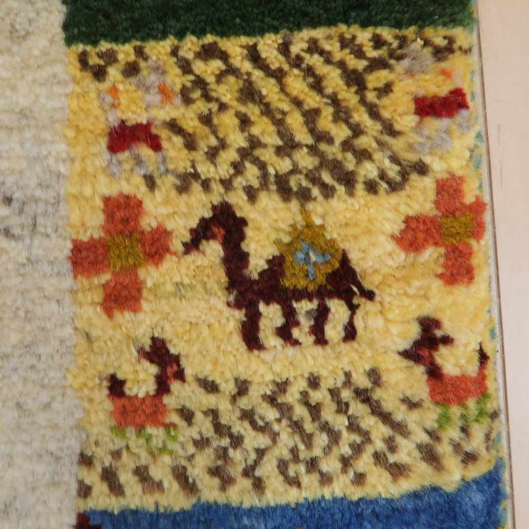 【オーダーメイド受付中】イラン　シラーズ産　ギャッベ 　（bs-11406）