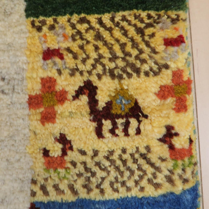 【オーダーメイド受付中】イラン　シラーズ産　ギャッベ 　（bs-11406）