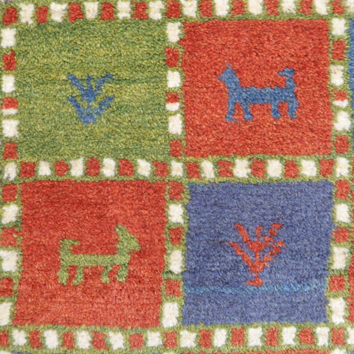 【オーダーメイド受付中】イラン　シラーズ産　ギャッベ 　（bs-11407）