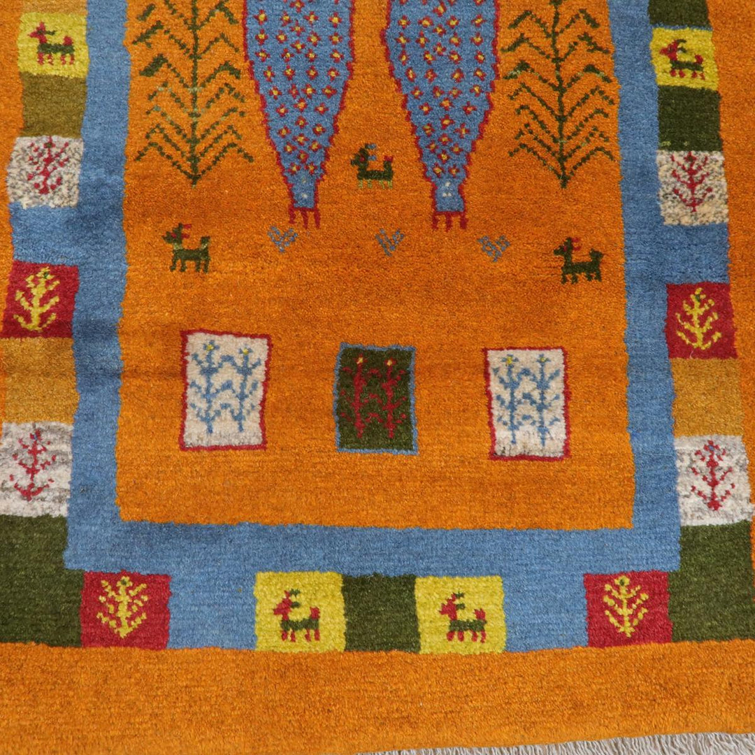 【オーダーメイド受付中】イラン　シラーズ産　ギャッベ 　（bs-11408）