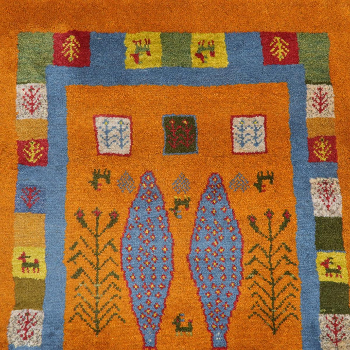 【オーダーメイド受付中】イラン　シラーズ産　ギャッベ 　（bs-11408）