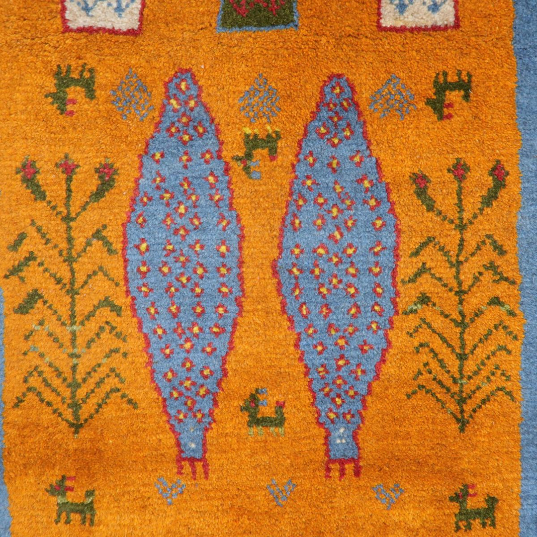 【オーダーメイド受付中】イラン　シラーズ産　ギャッベ 　（bs-11408）