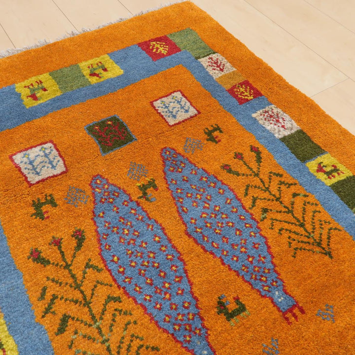 【オーダーメイド受付中】イラン　シラーズ産　ギャッベ 　（bs-11408）