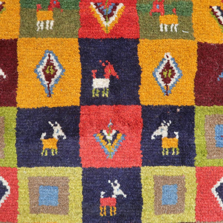 【オーダーメイド受付中】イラン　シラーズ産　ギャッベ 　（bs-11409）