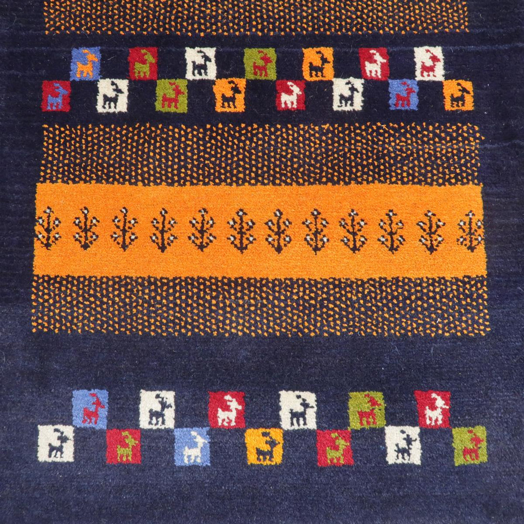 【オーダーメイド受付中】イラン　シラーズ産　ギャッベ 　（bs-11410）