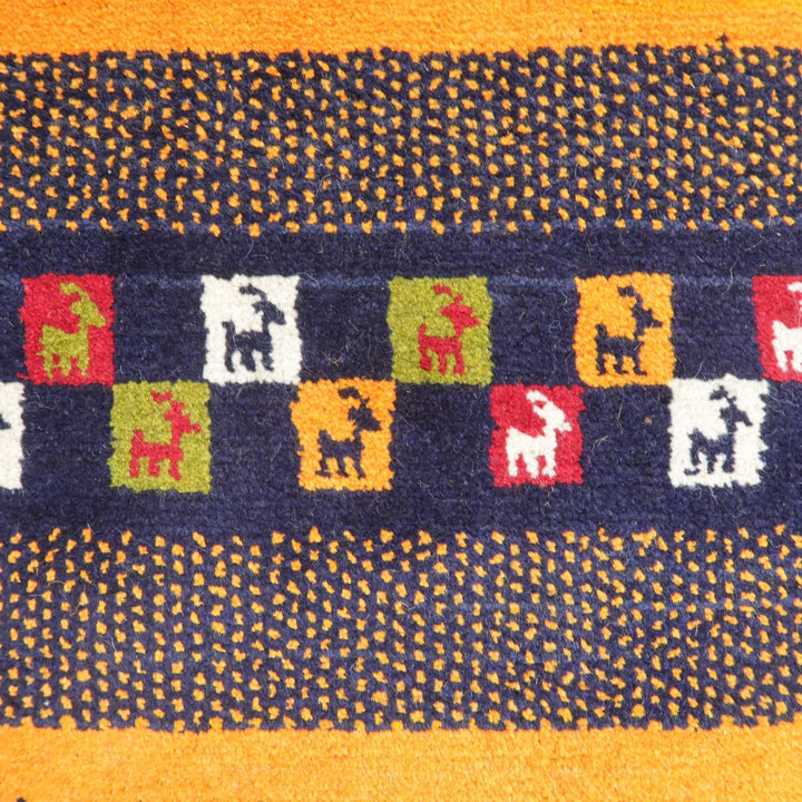 【オーダーメイド受付中】イラン　シラーズ産　ギャッベ 　（bs-11410）