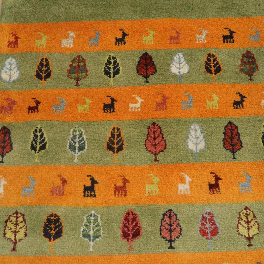 【オーダーメイド受付中】イラン　シラーズ産　ギャッベ 　（bs-11413）