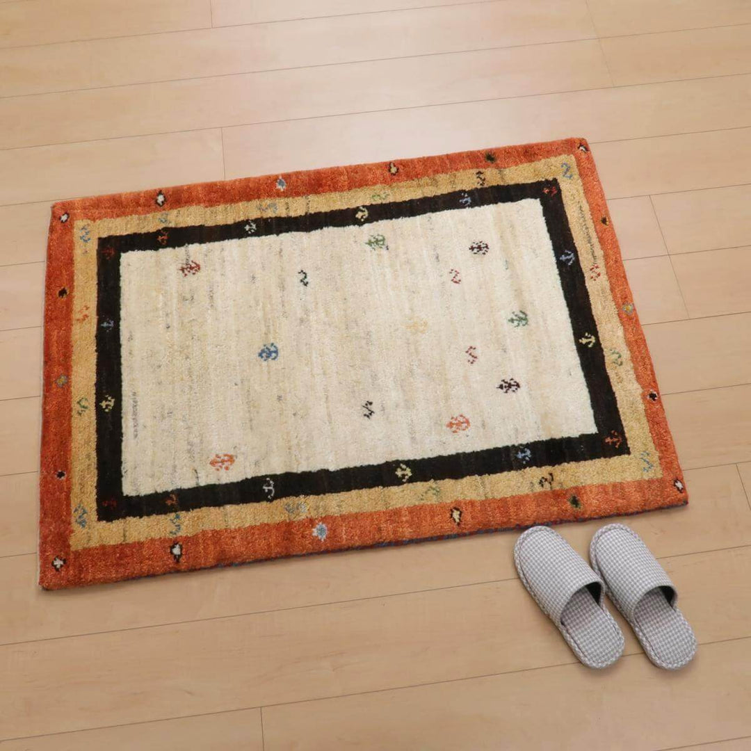 【オーダーメイド受付中】イラン　シラーズ産　ギャッベ 　（bs-11414）