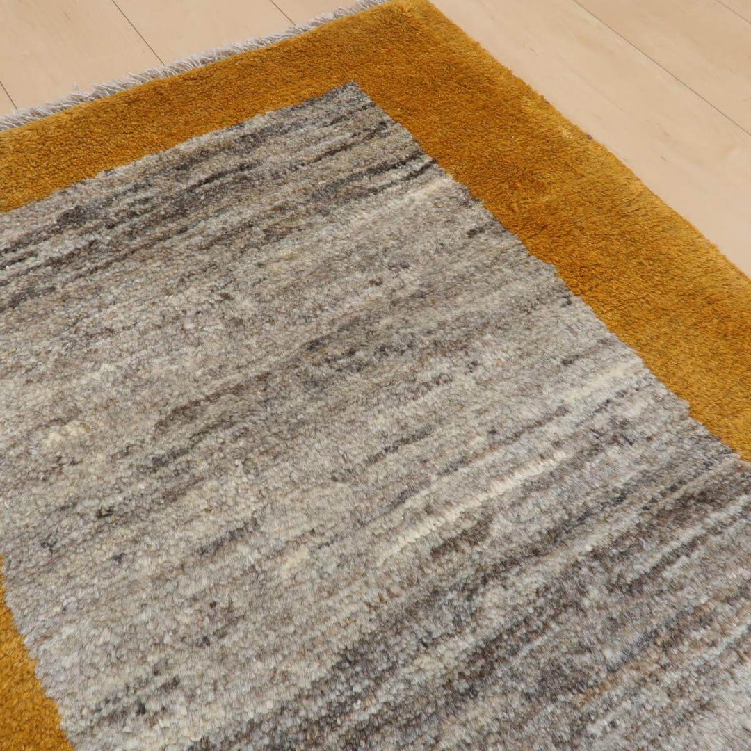 【セミオーダー受付中】  サイズ変更OK　カラー変更OK イラン　シラーズ産　ギャッベ 　（bs-11423）