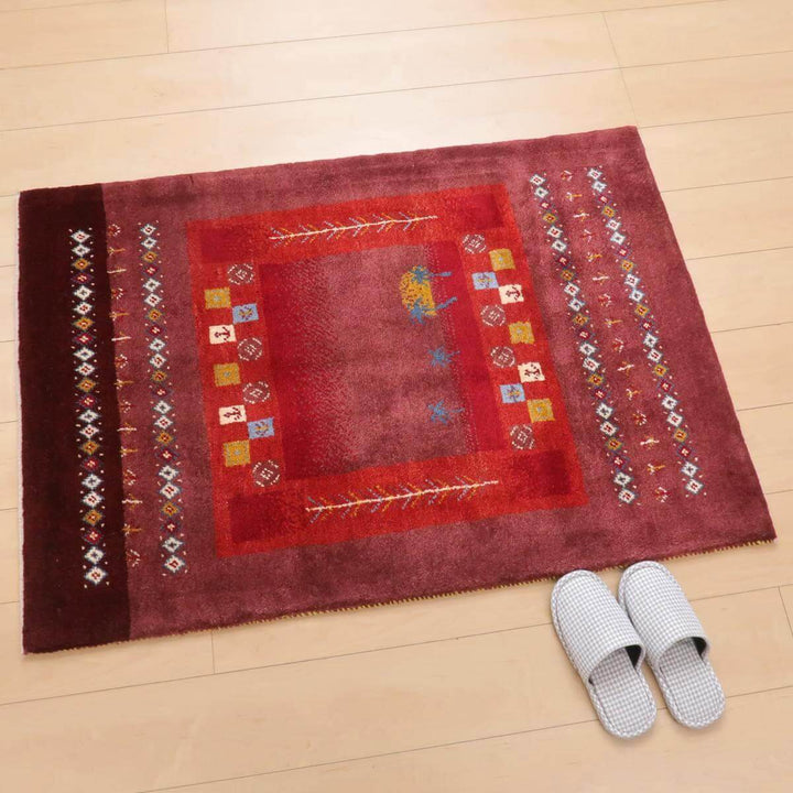 【オーダーメイド受付中】イラン　シラーズ産　ギャッベ 　（bs-11428）