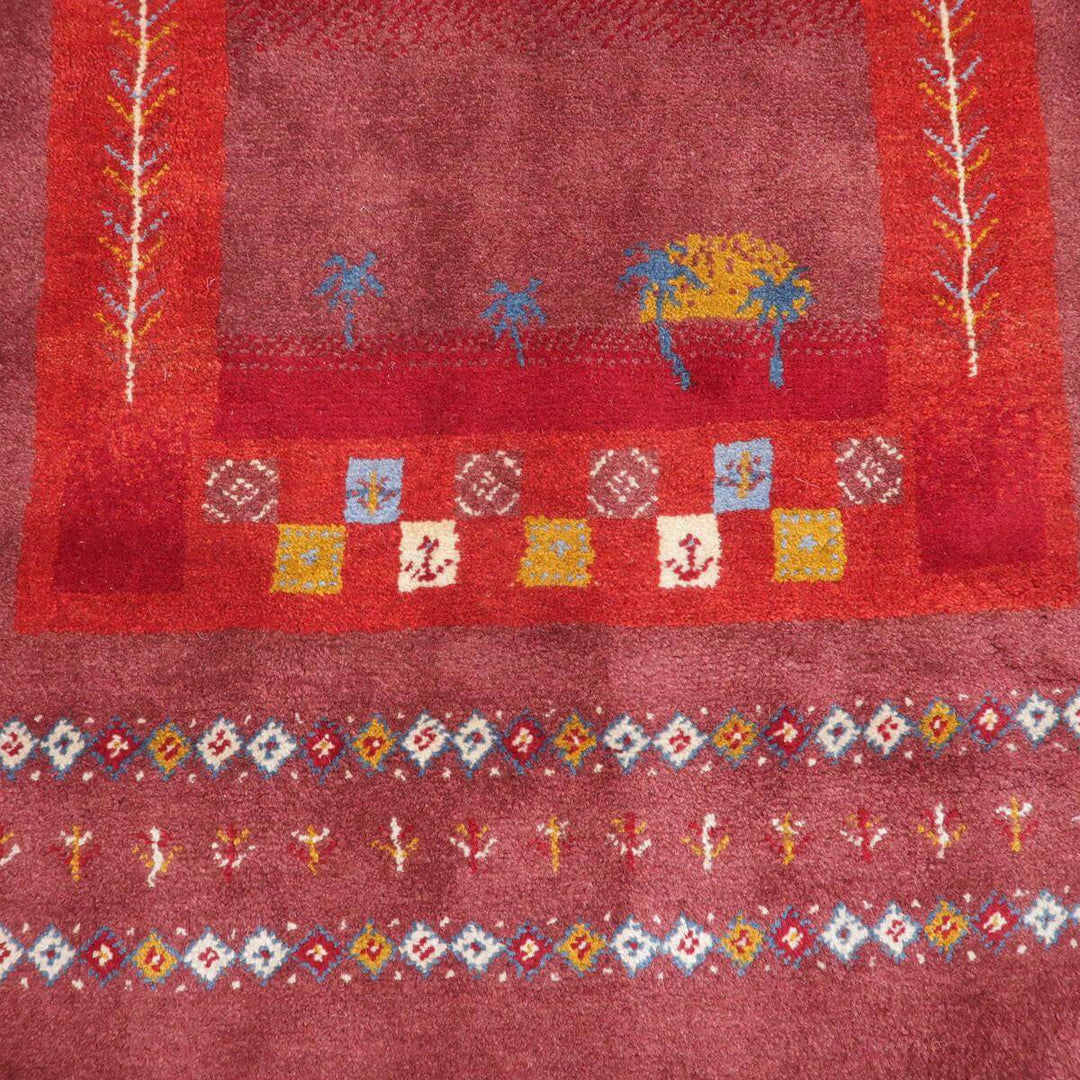 【オーダーメイド受付中】イラン　シラーズ産　ギャッベ 　（bs-11428）