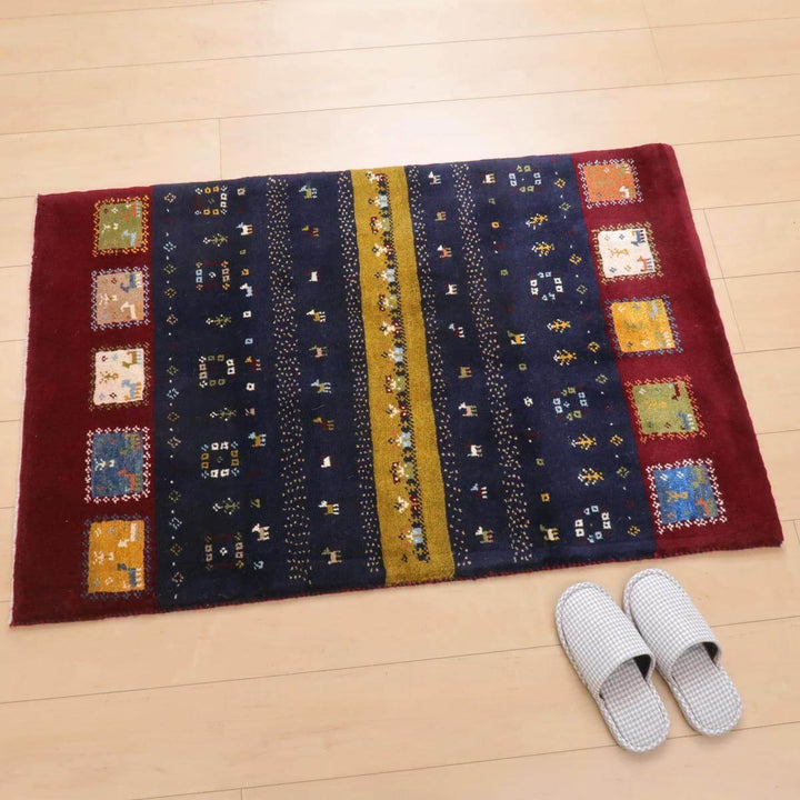 【オーダーメイド受付中】イラン　シラーズ産　ギャッベ 　（bs-11429）