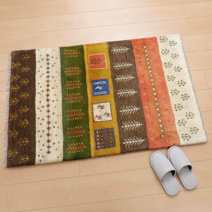 【オーダーメイド受付中】イラン　シラーズ産　ギャッベ 　（bs-11430）