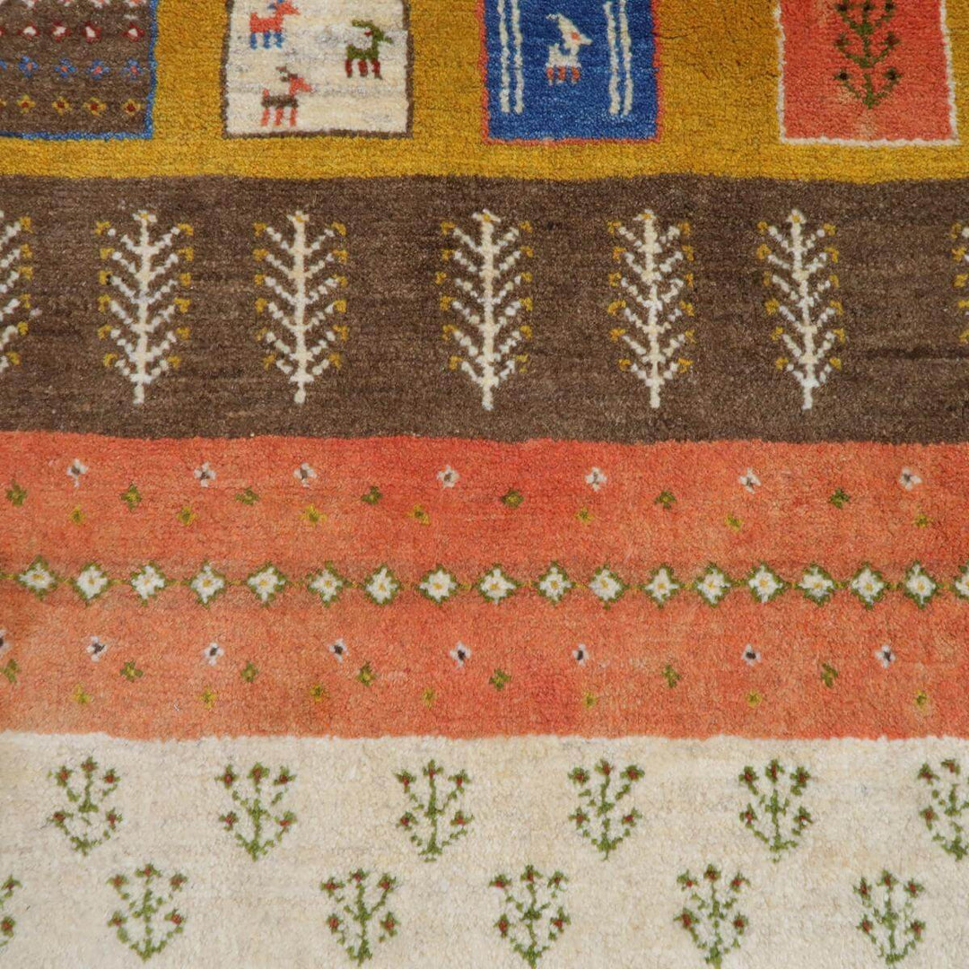 【オーダーメイド受付中】イラン　シラーズ産　ギャッベ 　（bs-11430）