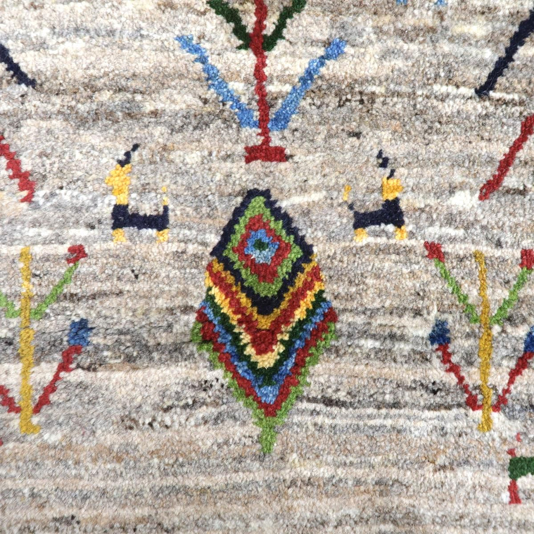 【オーダーメイド受付中】イラン　シラーズ産　ギャッベ 　（bs-11433）