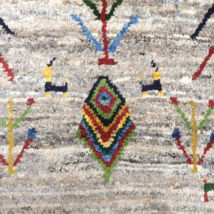 【オーダーメイド受付中】イラン　シラーズ産　ギャッベ 　（bs-11433）