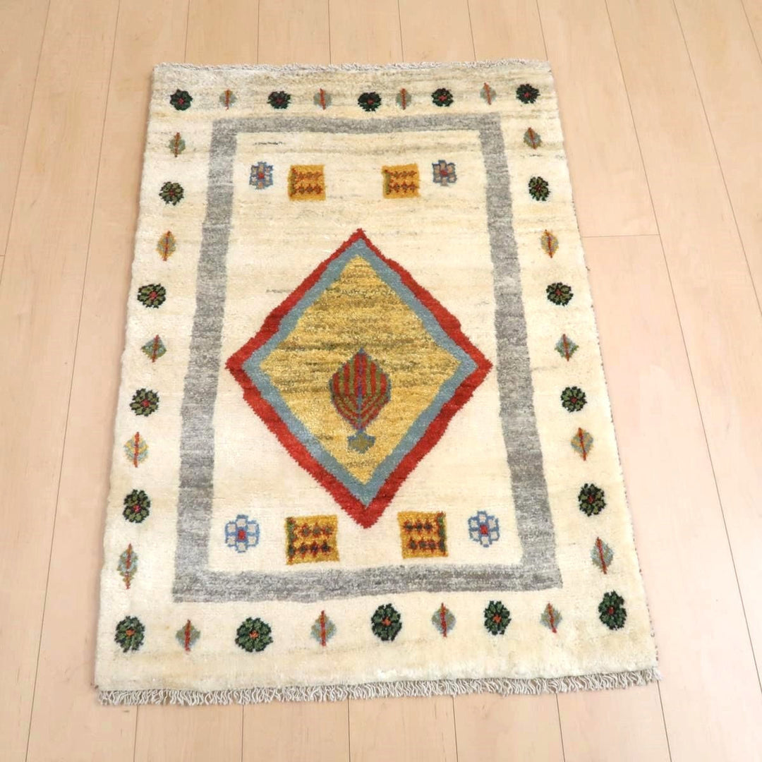 【オーダーメイド受付中】イラン　シラーズ産　ギャッベ 　（bs-11435）