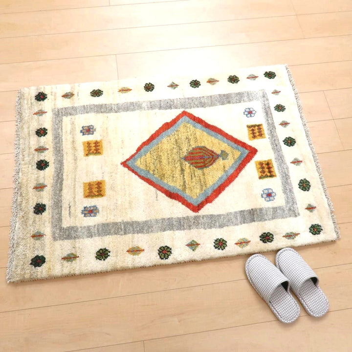 【オーダーメイド受付中】イラン　シラーズ産　ギャッベ 　（bs-11435）