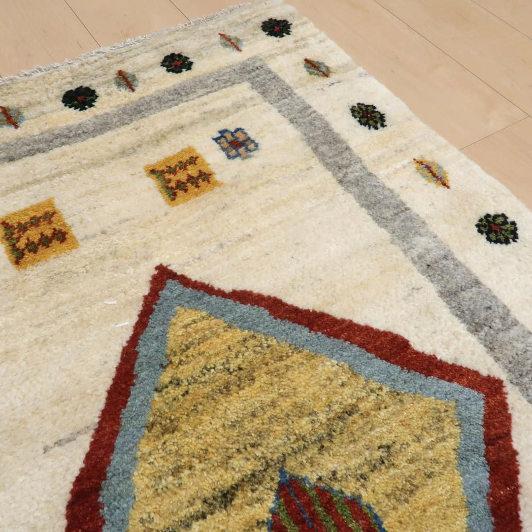 【オーダーメイド受付中】イラン　シラーズ産　ギャッベ 　（bs-11435）