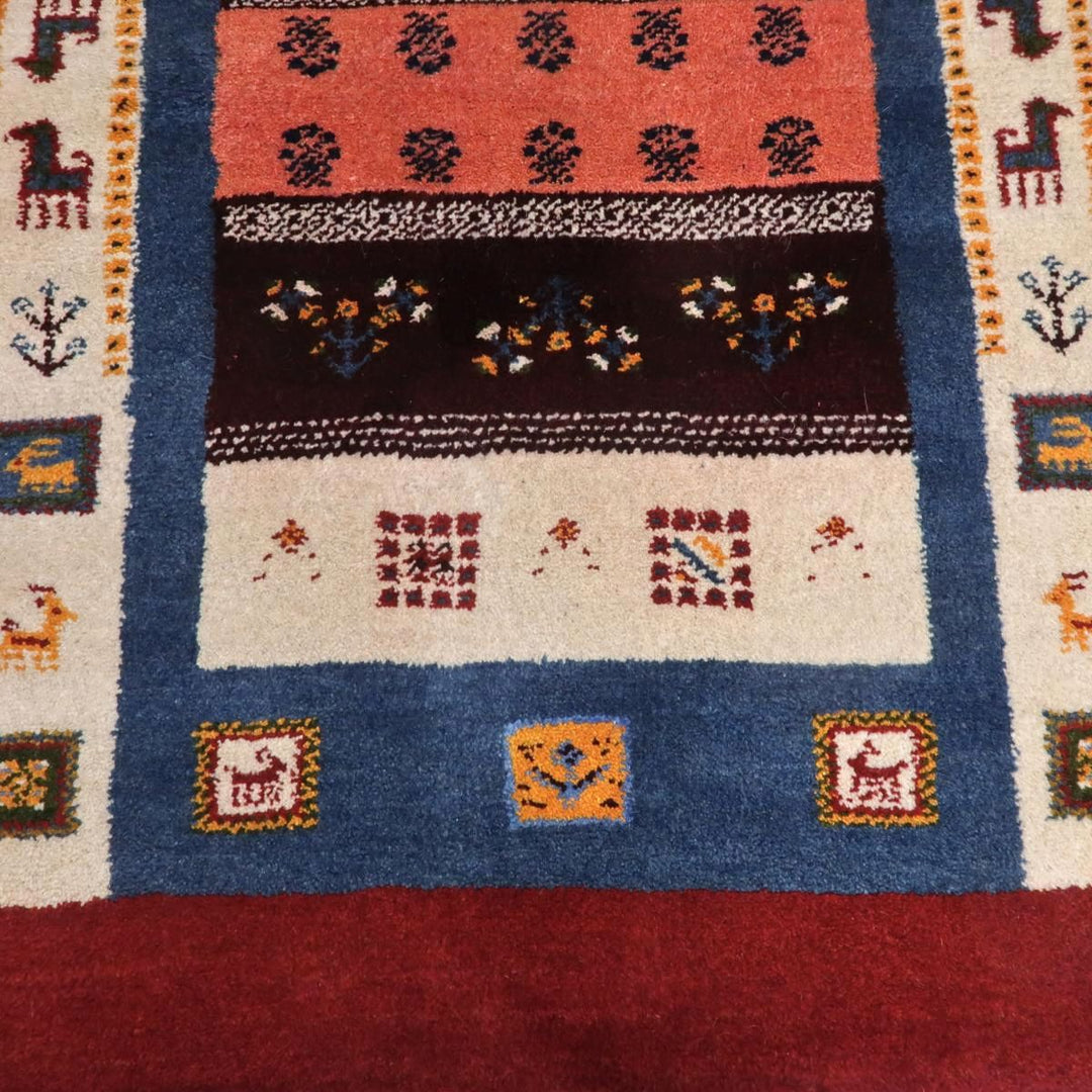 【オーダーメイド受付中】イラン　シラーズ産　ギャッベ 　（bs-11441）