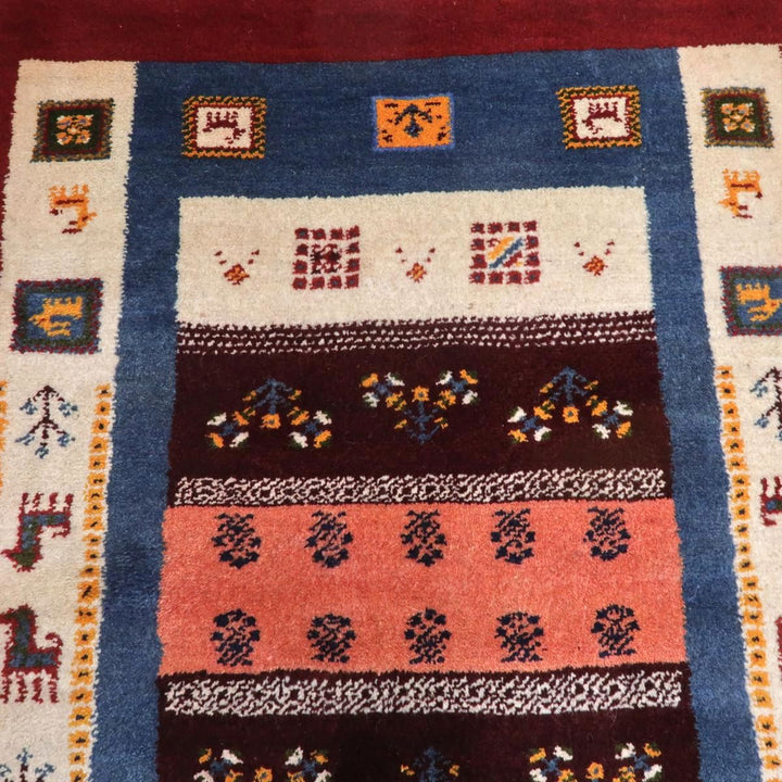 【オーダーメイド受付中】イラン　シラーズ産　ギャッベ 　（bs-11441）