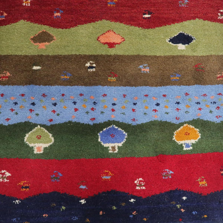 【オーダーメイド受付中】イラン　シラーズ産　ギャッベ 　（bs-11442）